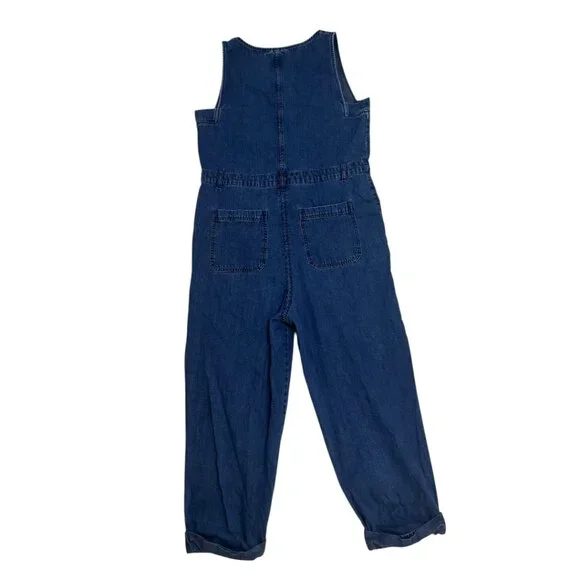 Rachel Comey x Target 100% Cotton Denim Straight Leg Jumpsuit - Picture 9 of 14